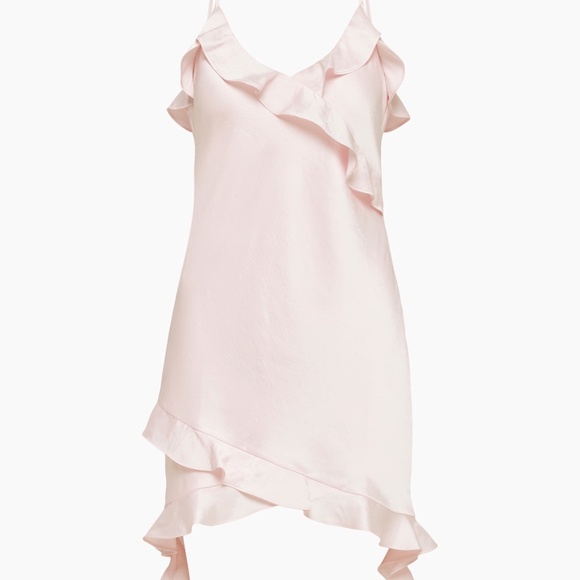 Aritzia satin pink dress - Picture 1 of 2